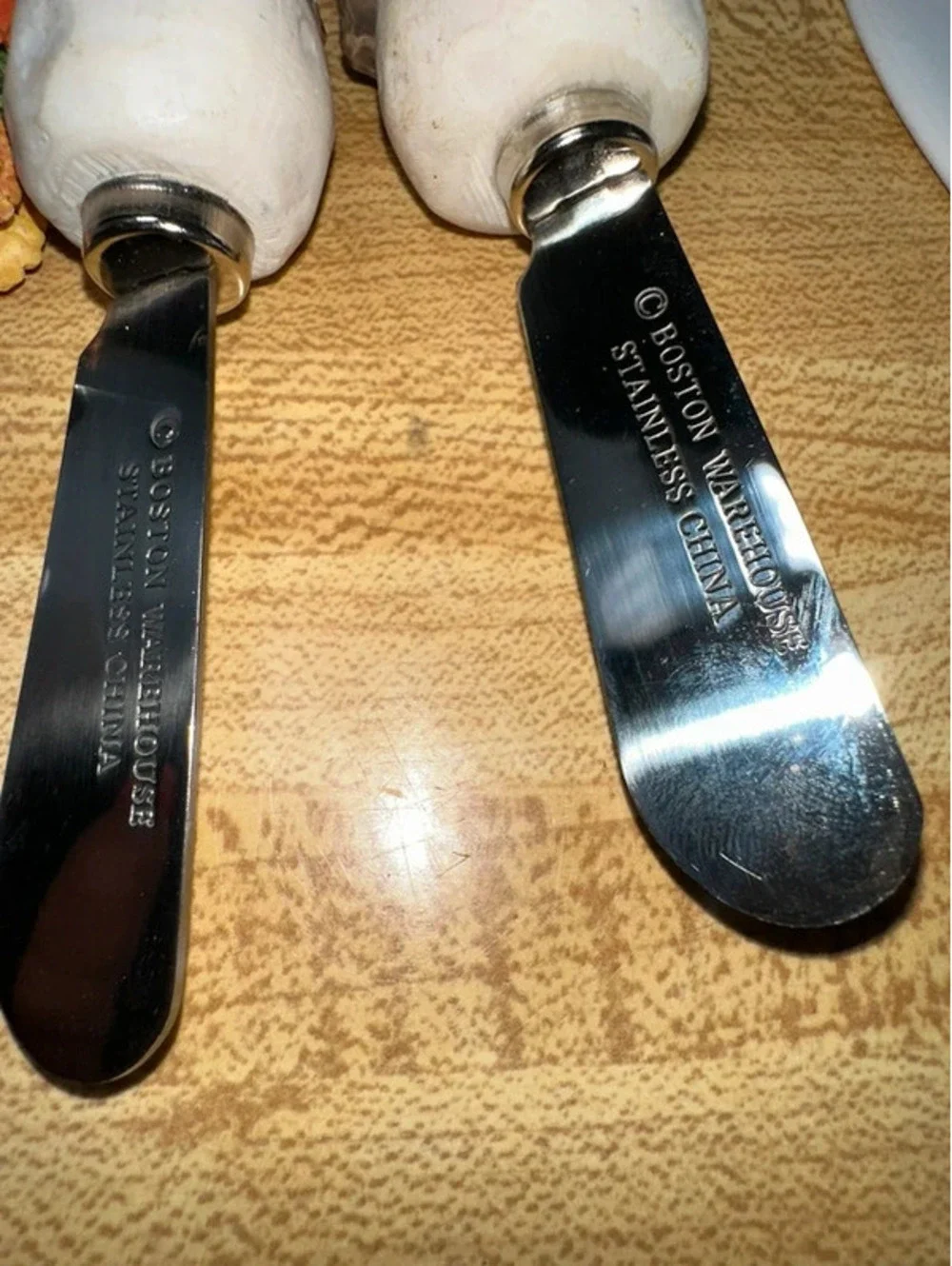 Vintage Collection 9 Novelty Cheese Spreader Knives